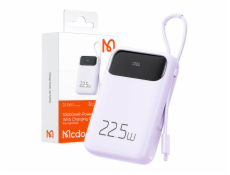 Power Bank Mcdodo MC-3255 10000mAh, 22.5W, for Light (purple)