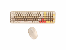 MOFI Baby Bear Wireless Keyboard + Mouse Set (beige)