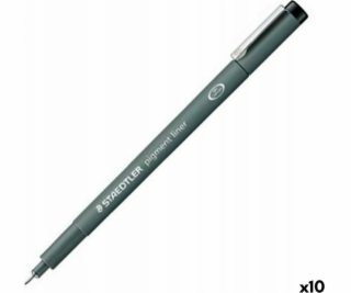 STAEDTLER pigmentová vložka 0,8mm schwarz 10 Stück