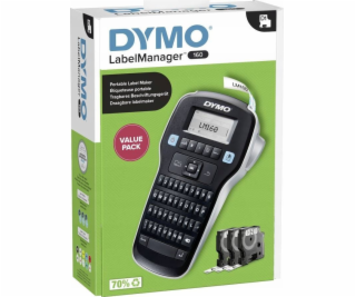 Tiskárna štítků Dymo  LabelManager 160 Starter Set 3 D1-B...