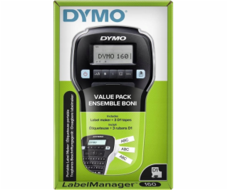 Dymo  LabelManager 160 Starter-Set 3 D1-Bänder 12mm Qwertz