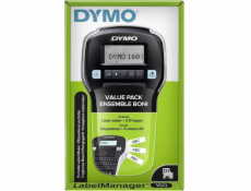 Dymo  LabelManager 160 Starter-Set 3 D1-Bänder 12mm Qwertz