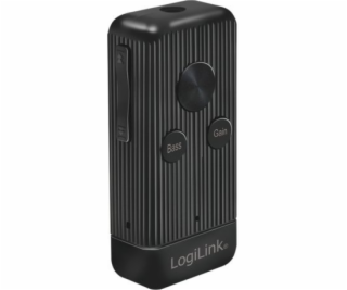 LogiLink Bluetooth 5.0 audio prijímač, microSD karta, čierna