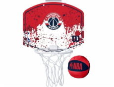 Wilson  NBA Team Washington Wizards Mini obruč WTBA1302WAS červená Jedna velikost