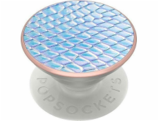 PopSockets  PopGrip - Výsuvná základna a držák pro smartphony a tablety s výměnnou horní částí - Iridescent Snake