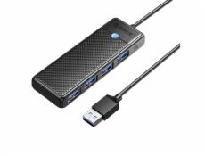 Orico Hub USB-A to 4xUSB-A 3.0 - black