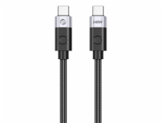 Orico 240W USB-C to USB-C charging cable, 1 m (black)