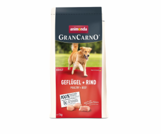 ANIMONDA GranCarno Poultry with beef - dry dog food - 1kg