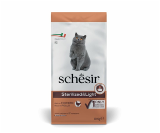 SCHESIR Adult Sterilized & Light Rich in chicken - suché ...