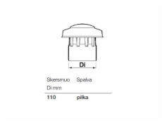 Větrací stříška Wavin, O 110 mm