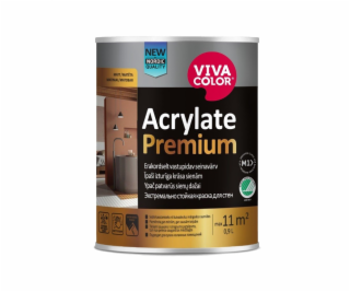 Barva Vivacolor ACRYLATE PREMIUM C, matná, 0,9L