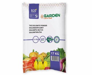 Dolomitový prášek pro zlepšení půdy GARDEN CENTER, 17 kg