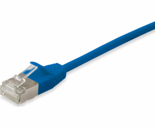 Equip Patchkabel Cat6A S/FTP 2xRJ45 0,50m modrý (SSTP) Slim