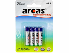 Baterie Arcas Super Heavy Duty AAA / R03 4 ks.