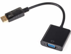 AV adaptér LechPol DisplayPort - D-Sub (VGA) černý (KOM0849)