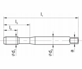 Fanar THREAD M 6 DIN-371B EL (6H) HSSE TN 800X