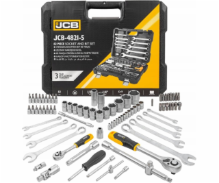 Sada nářadí JCB  KEYS SET 82 ks. 1/2 1/4