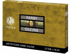 Astra Artea olejové barvy 12 tub x 18ml sada (161822)