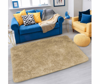 Koberec Strado Shaggy Strado 120x170 CappuccinoCamel (svě...