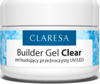 claresa gel na stavbu nehtů 30ml čirý