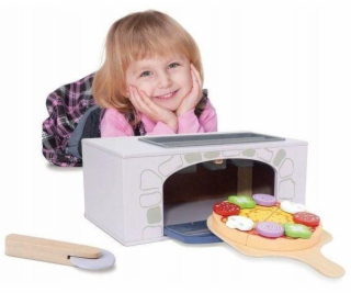 Hračka domácí spotřebiče, pizzerie EcoToys, bílá/šedá