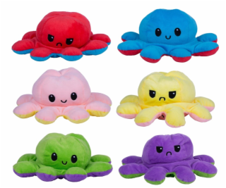 Plyšová hračka Eddy Toys Octopus, různé barvy, 19 cm