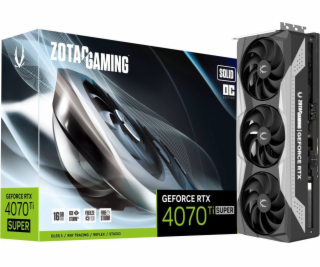 Zotac GAMING GeForce RTX 4070 Ti SUPER SOLID OC NVIDIA 16...