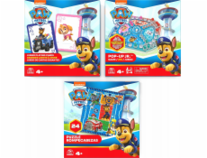 Spin Master PAW Patrol Sada 3 PUZZLE GAMES POP-UP JUMBO KARTY