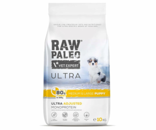 RAW PALEO Ultra Medium&Large Puppy Turkey - suché krmivo ...