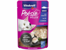 VITAKRAFT Poésie Delice Fish selection - mokré krmivo pro kočky - 6 + 1 x 85g