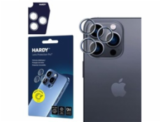 3mk Hardy Lens Protection Pro pro iPhone 16 Pro /16 Pro Max Titanium Silver