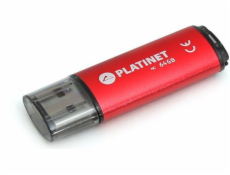 Pendrive Platinet X-Depo, 64 GB (PMFE64R)