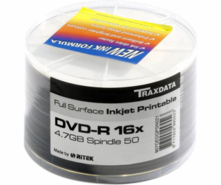 Traxdata DVD-R 4,7 GB 16x 50 kusů (907OEDRPSN003)