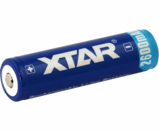 Baterie Xtar 18650 2600mAh 1 ks.