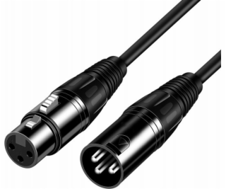 Mozos XLR - XLR mikrofonní kabel 3m (MCABLE-XLR-FTM)