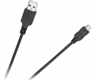 Cabletech USB-A - microUSB USB kabel 1 m černý (9332)