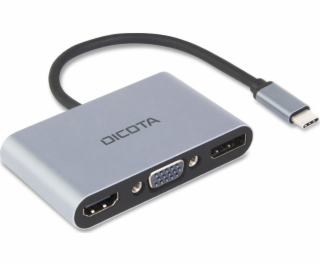 DICOTA USB-C mobilní mini dokovací stanice 5 v 1 4K HDMI ...