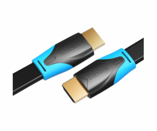 Flat HDMI Cable Vention VAA-B02-L500 5m 4K 60Hz (Black)