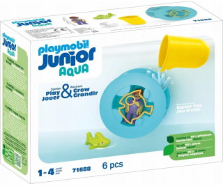 PLAYMOBIL 71688 Junior Aqua: Vodní vířivka se žraločím ml...