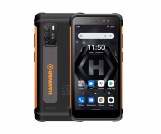 MyPhone Hammer Iron 4 Dual orange Extreme Pack