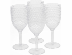 Cambridge CM07655EU7 Fete Diamond 4pcs wine glass set clear