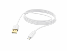 Hama 00187207 Charging/Data Cable, Lightning 3m, White