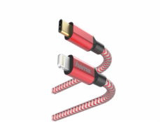 Hama 00183310 USB Type-C Cable - Lighting MFI 1.5m Red