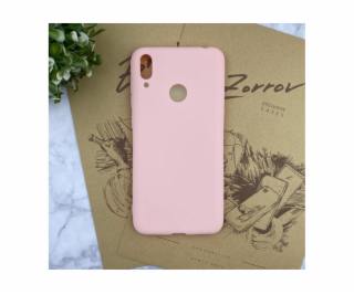 Huawei Y7 2019 Silicone case Pink Sand