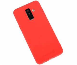 Samsung A6 Plus 2018 Silicone Case Red