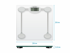 Salter 9018S SV3RCFEU16 Glass Electronic Bathroom Scale