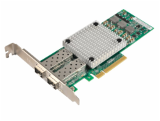 XtendLan PCI-E síťová karta, 2x 10Gbps SFP+, BCM57810S, PCI-E x8, funkční s Mikrotik, low profile