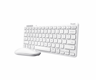 TRUST LYRA WL KEYBOARD & MOUSE WHITE US