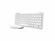 TRUST LYRA WL KEYBOARD & MOUSE WHITE US