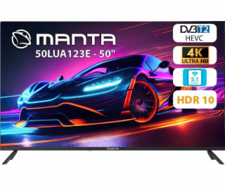 MANTA 50LUA123E, Smart LED TV 50  4K UHD